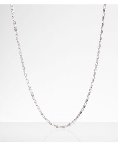 BKE Linked 23" Necklace - White