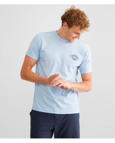 Departwest Overlay T-shirt - Blue