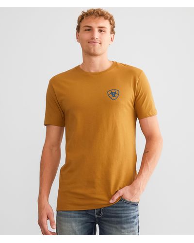 Ariat Chinelos Hex T-shirt - Brown