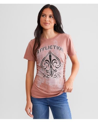Affliction Alchemy T-shirt - Red