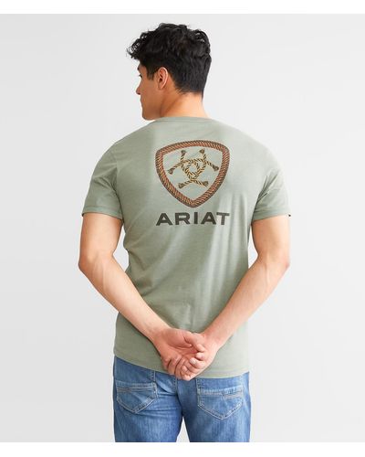Ariat Triple Rope Shield T-shirt - Gray