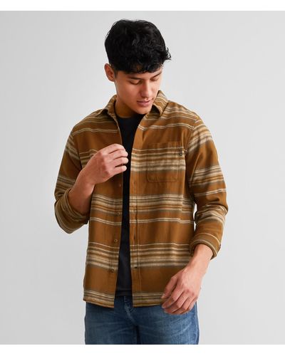 Hurley Portland Flannel Shirt - Brown
