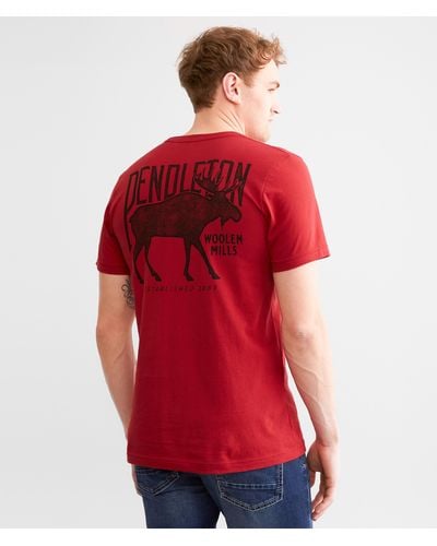 Pendleton Moose T-shirt - Red