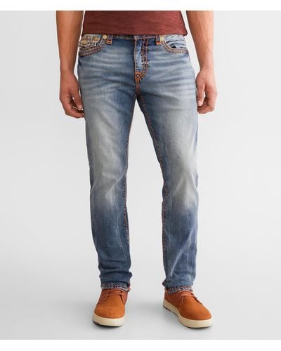 True Religion Rocco Relaxed Skinny Stretch Jean - Blue