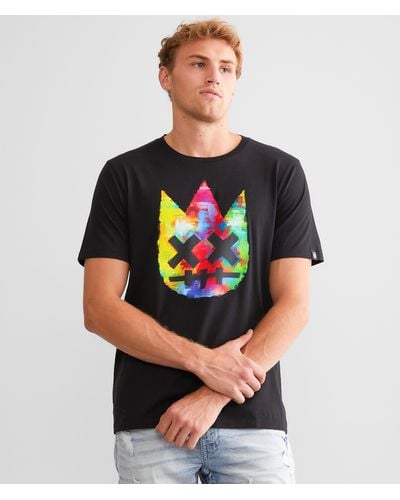 Cult Of Individuality Oil Paint T-shirt - Black