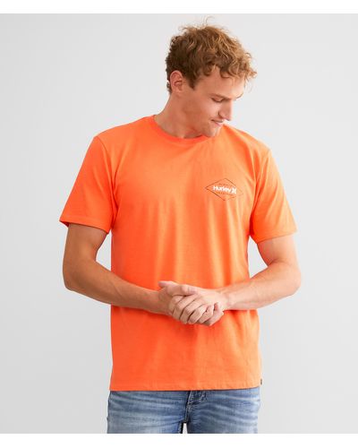 Hurley Geometric T-shirt - Orange