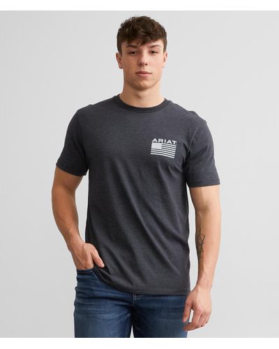 Ariat Camo Wood T-shirt - Black