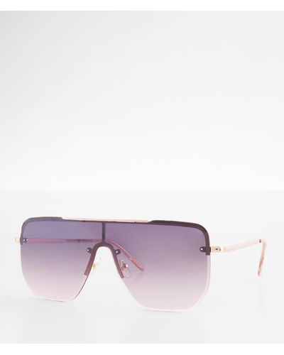 BKE Super Sonic Shield Sunglasses - Purple