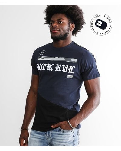 Rock Revival Wesley T-shirt - Blue