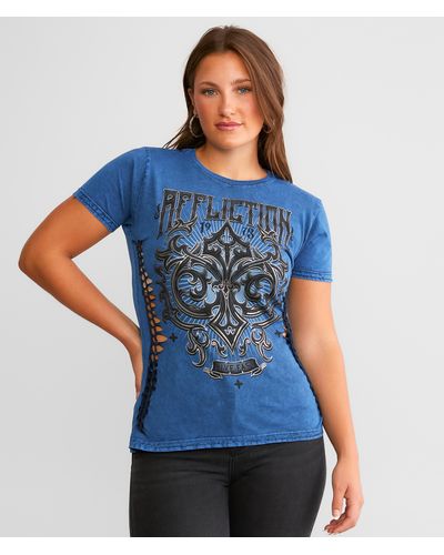 Affliction Fate Obscure T-shirt - Blue