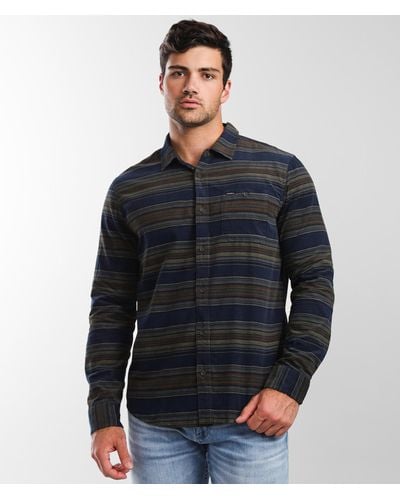 O'neill Sportswear Caruso Striped Shirt - Blue