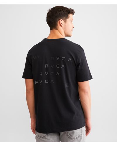 RVCA Block Chain T-shirt - Black