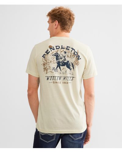 Pendleton Cowboy T-shirt - Natural