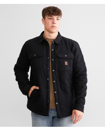 Brixton Cass Quilted Shacket - Black