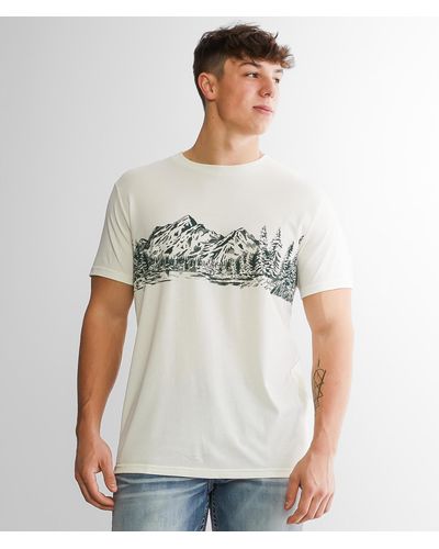 Tentree Mountain Scene T-shirt - White