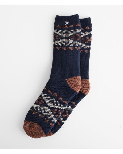 Ariat Premium Alpine Socks - Blue