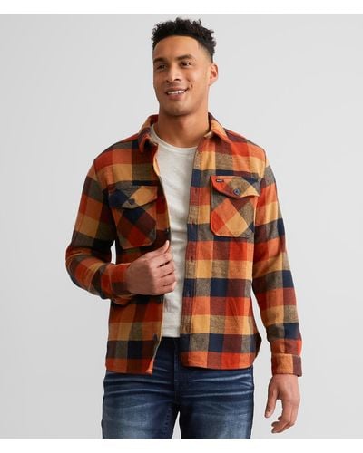 RVCA Cpo Flannel Shirt - Brown