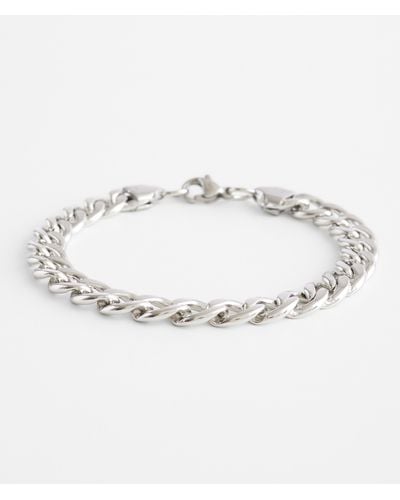 BKE Stainless Steel Chain Bracelet - Metallic
