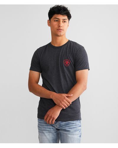 Ariat Barn Door Bronco T-shirt in Green for Men