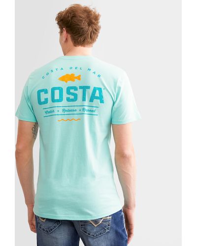 Costa Topwater T-shirt - Blue
