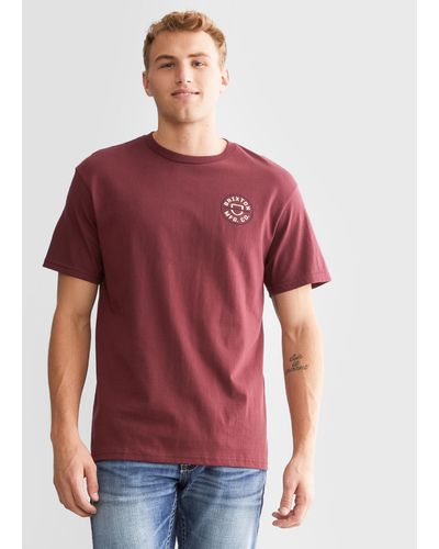 Brixton Short sleeve t-shirts for Men | Online Sale up to 46% off