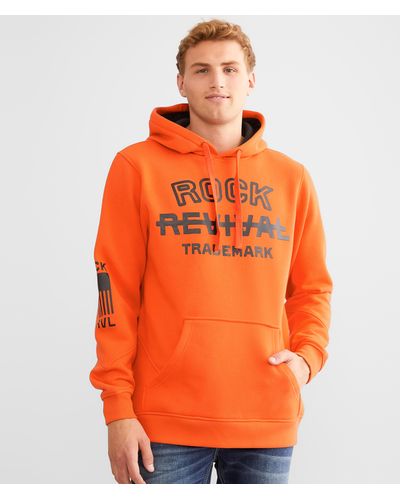 Rock Revival Morris Hooded Sweatshirt in Blue for Men | Lyst