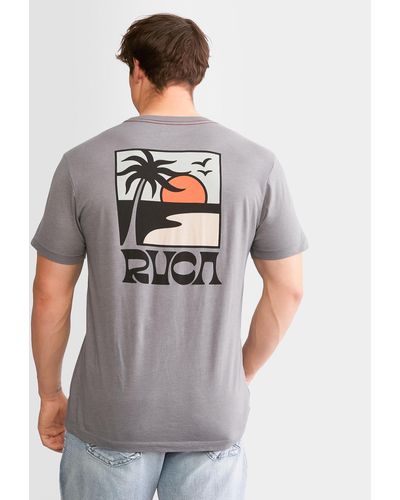 RVCA Palm Set T-shirt - Gray