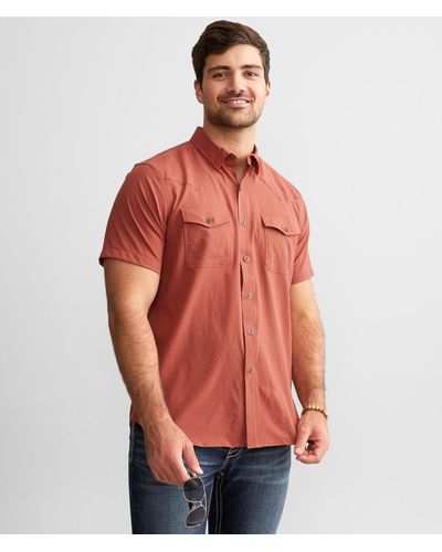 Ariat Vent Tek Western Shirt - Orange