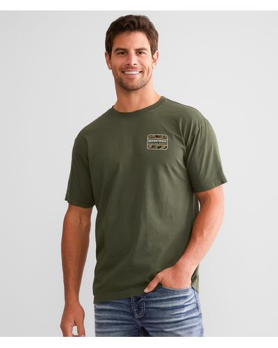 Departwest Duck Blind T-shirt - Green