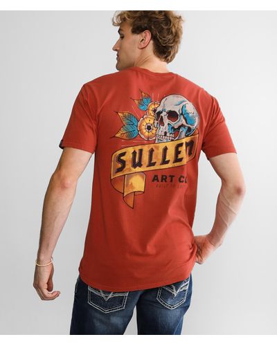 Sullen Headstone T-shirt - Orange