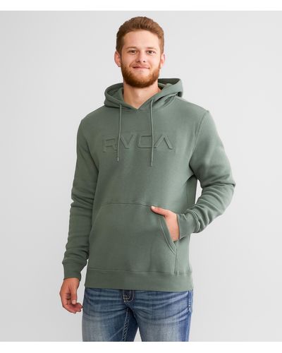 RVCA Big Hooded Sweatshirt - Green