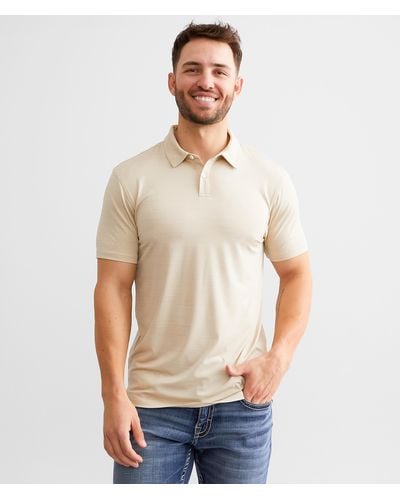 BKE Performance Stretch Polo - Natural
