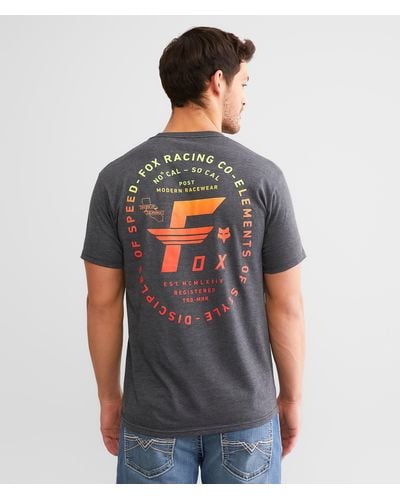 Fox Big F T-shirt - Gray