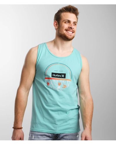 Hurley Round Up Tank Top - Green