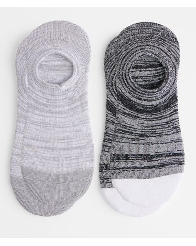 BKE 2 Pack Liner Socks - Gray