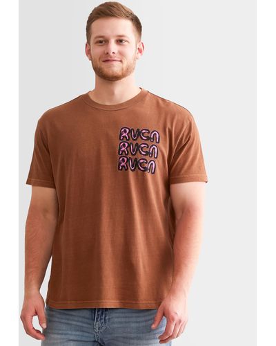 RVCA Claymation T-shirt - Brown
