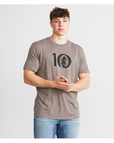 Tentree Woodgrain T-shirt - Gray