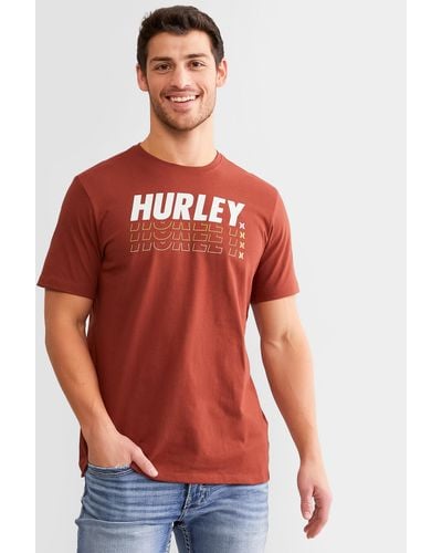 Hurley Everyday Explore T-shirt - Red