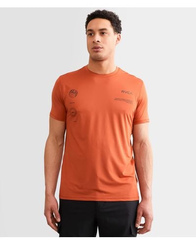 RVCA Runner Sport T-shirt - Orange