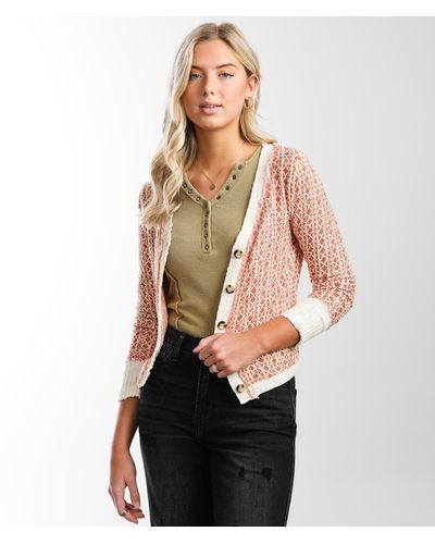 Gilded Intent Printed Cardigan - Multicolor