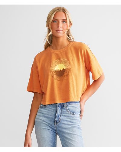 RVCA Solar Eclipse T-shirt - Orange