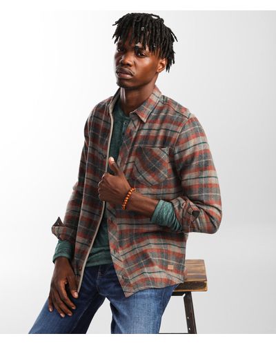 Outpost Makers Flannel Shirt - Gray
