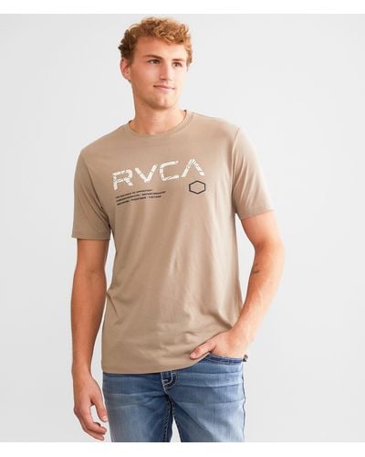 RVCA Force Sport T-shirt - Natural