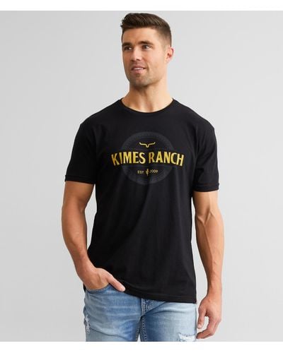 Kimes Ranch Signage T-shirt - Black