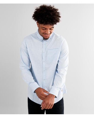 Outpost Makers Marled Shirt - Blue