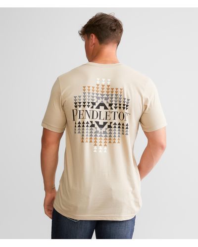 Pendleton Motif T-shirt - Natural