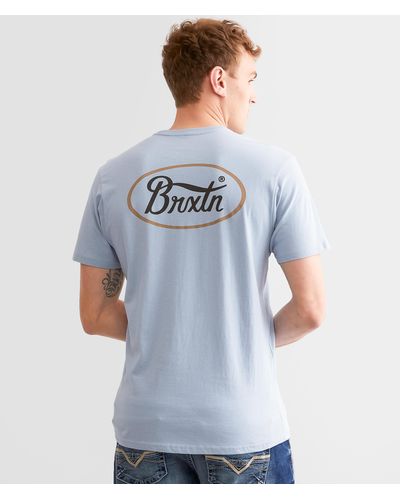 Brixton Parsons T-shirt - Blue