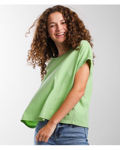 Z Supply Isla Organic Skimmer T-shirt - Green