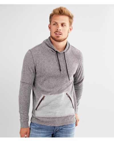 Outpost Makers Ribbed Funnel Neck Pullover - Multicolor