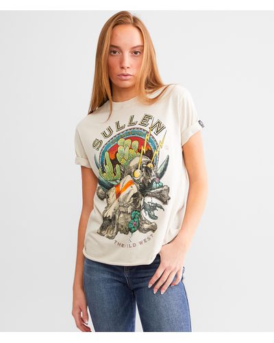 Sullen Angels Wild West T-shirt - Natural